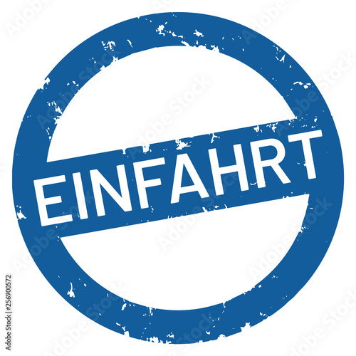 vector Button round Einfahrt	