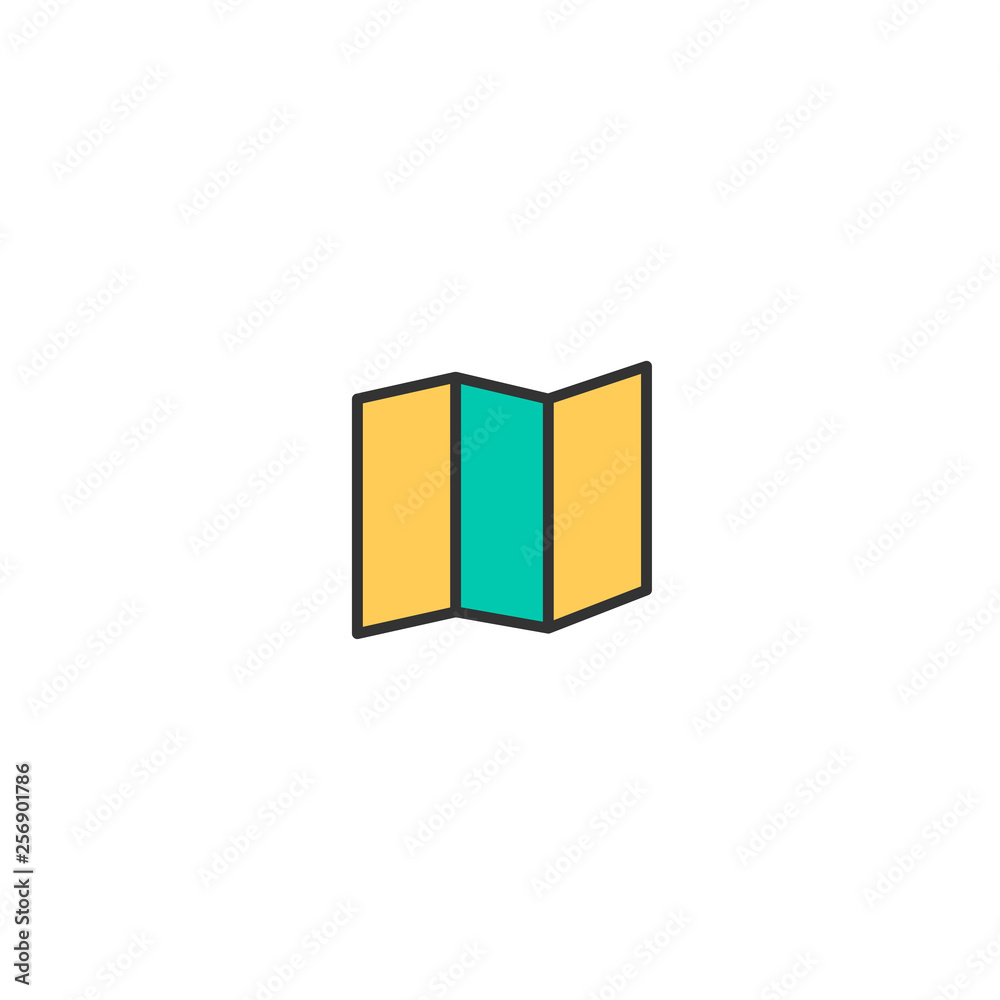 Map icon design. Essential icon vector design Map icon design. Essential icon vector design