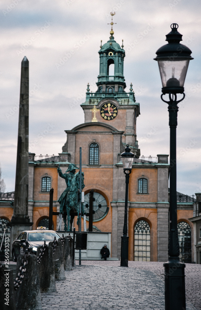 Obraz premium Storkyrkan in Stockholm, Sweden