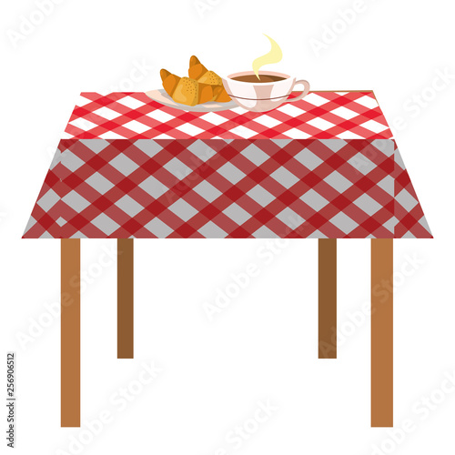 delicious tasty breakfast cartoon