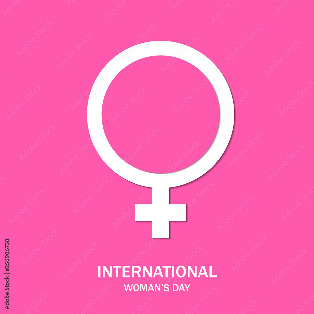 Celebration woman's day pink background mother day banner Celebration woman's day pink background mother day banner