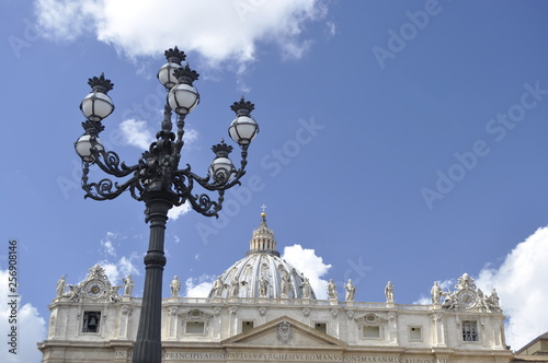 Detail on a Church in Vatican City, Rome, Italy © Nenad Basic