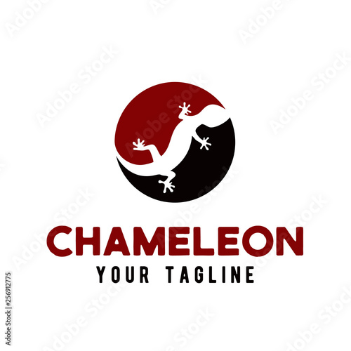 Chameleon logo icon designs