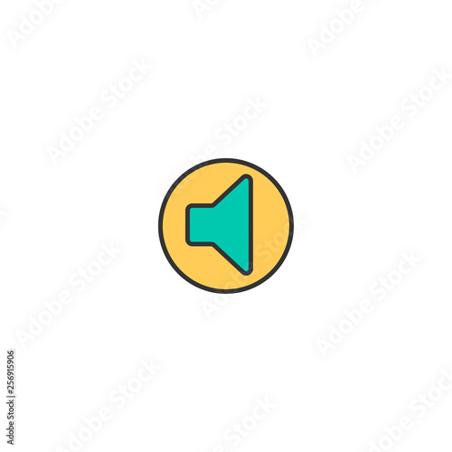 Speaker icon design. Essential icon vector design Free Download Speaker icon design. Essential icon vector design - GFXLoad