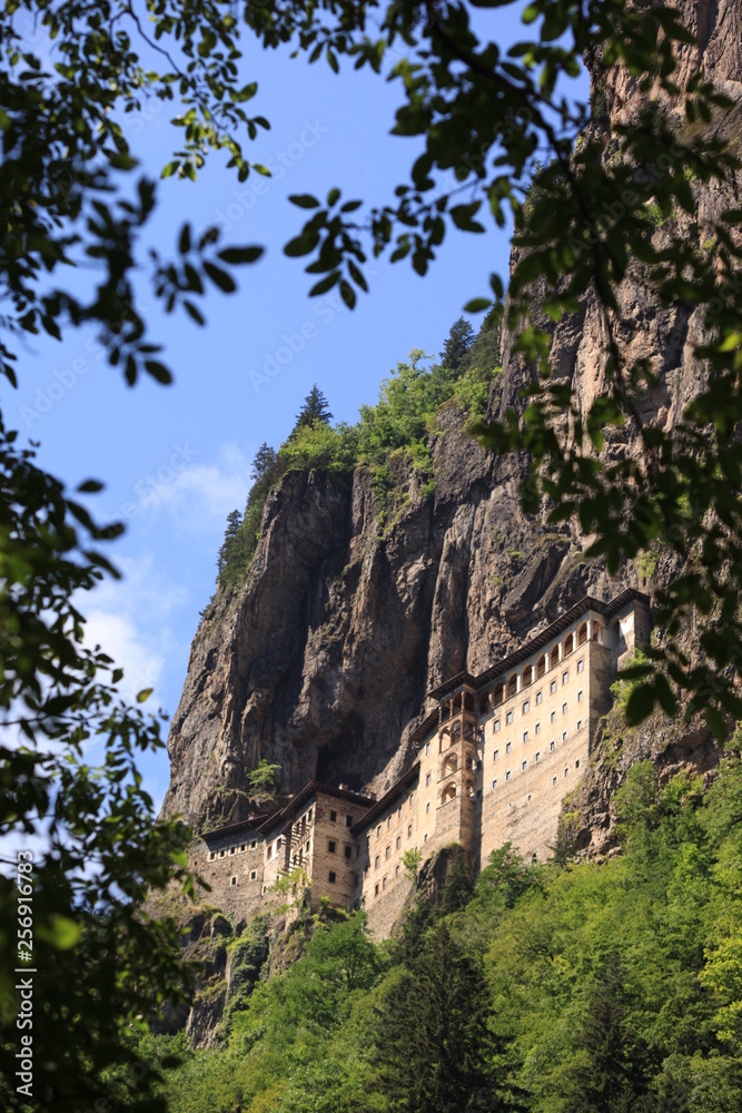Sumela Monastery behind the tree Place: Trabzon, Turkey Sumela Monastery behind the tree Place: Trabzon, Turkey