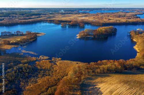 wiosenny wieczór na Mazurach