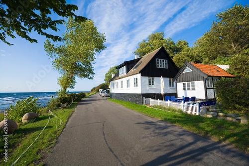 View of fishing hamlet on w...