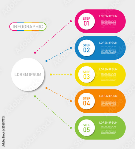 Timeline infographics design