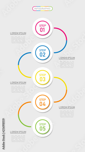 Timeline infographics design