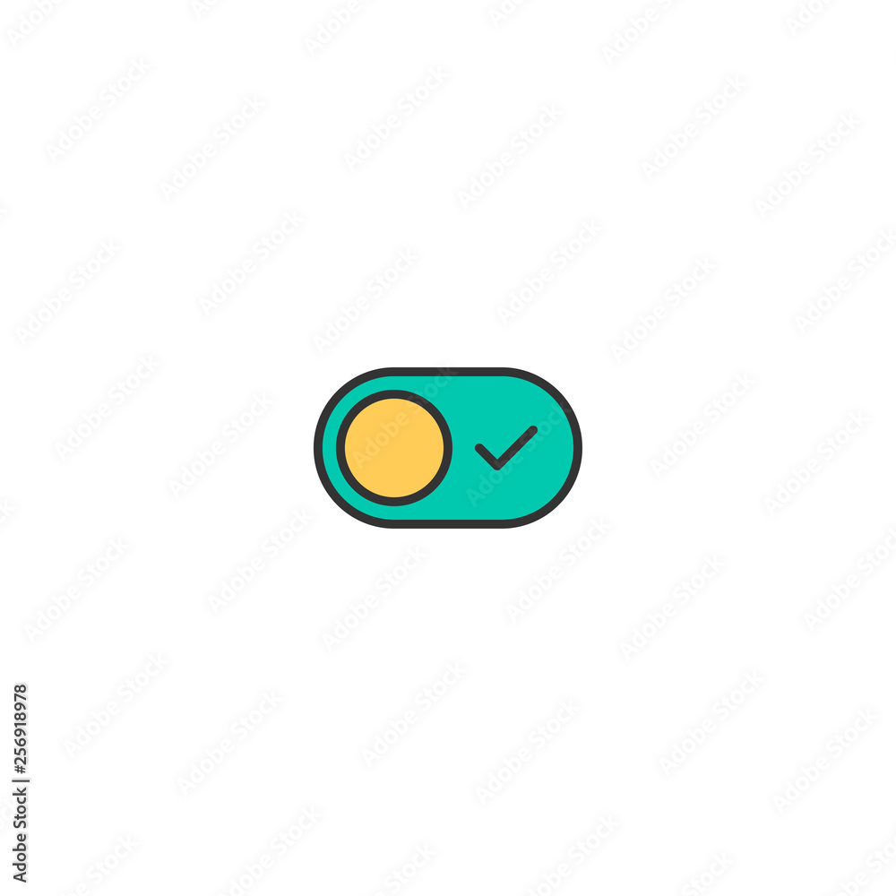 Switch icon design. Essential icon vector design Switch icon design. Essential icon vector design