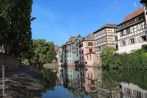 Strasbourg - France- scenic old town by the river
