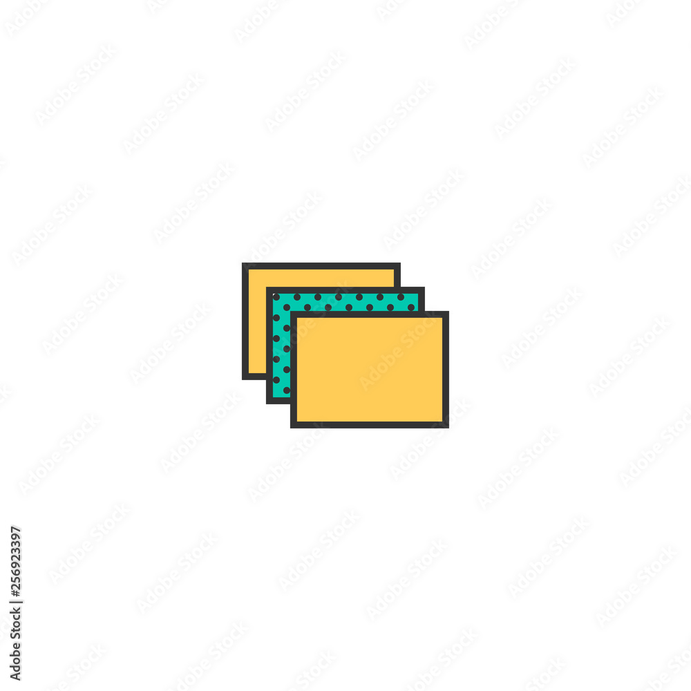 Windows icon design. Essential icon vector design Windows icon design. Essential icon vector design