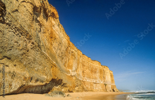 Limestone cliffs at Gibson Steps, Great Ocean Road, Victoria, Australia
