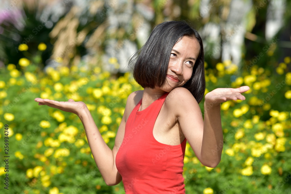 Minority Woman Making A Decision Minority Woman Making A Decision