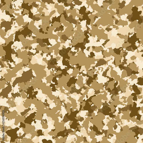 Brown military camouflage background texture