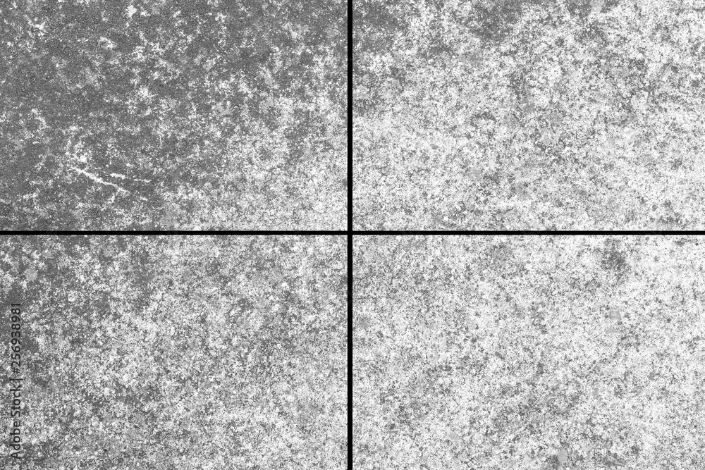 Fototapeta premium Dirty stone tile floor texture and background