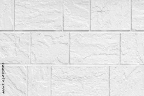 White modern tile wall background and texture