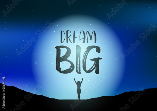 Inspirational quote background