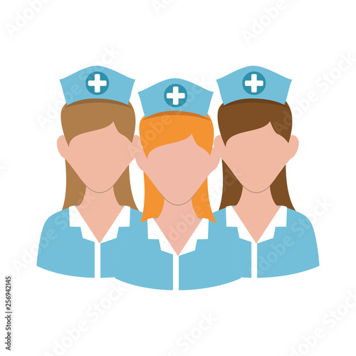 doctors medical staff avatars characters photo