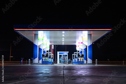 Gas station