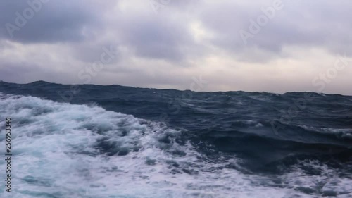 Massive storm and Huge waves at Drake passage