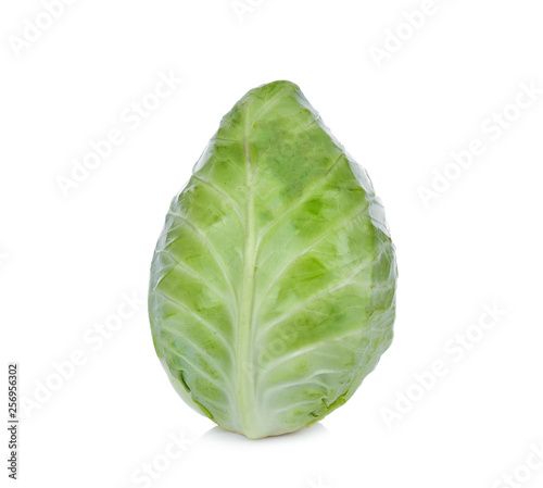 cabbage on white background