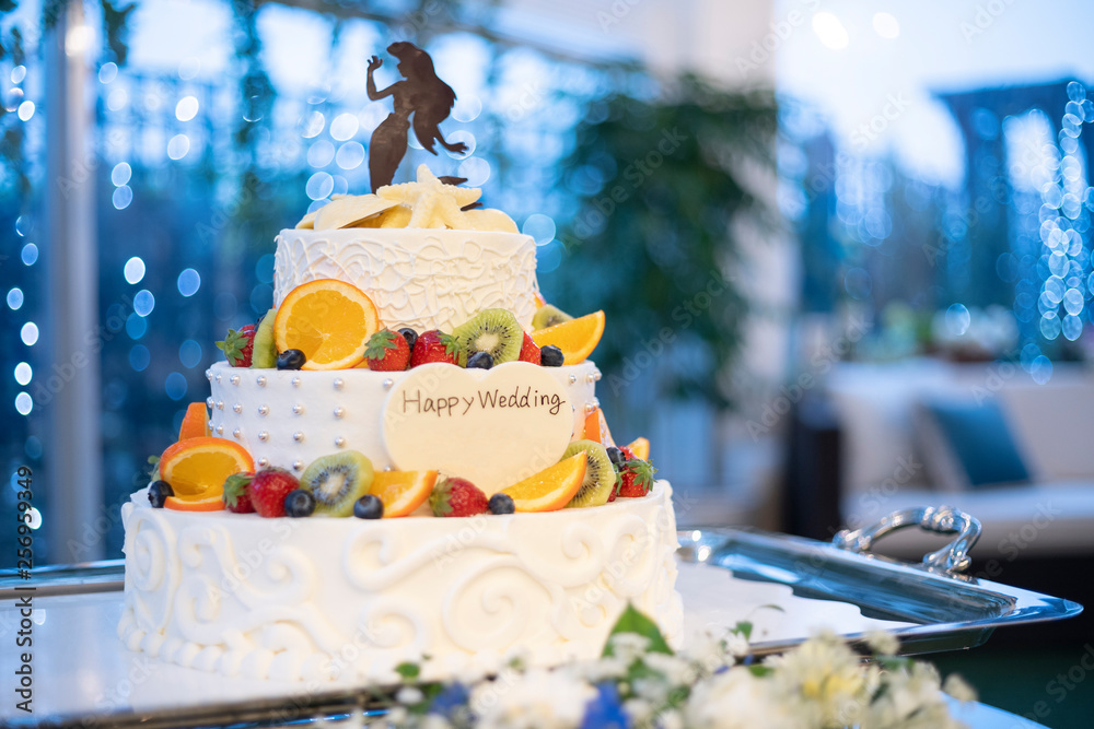 結婚式 ウェディングケーキ Stock Photo Adobe Stock