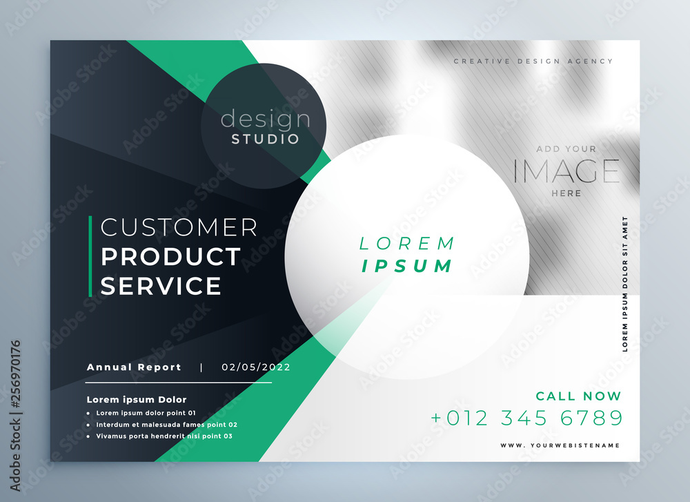 professional company business brochure template