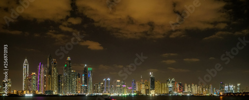 dubai skyline at night © Norman