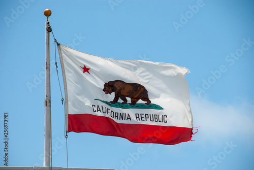 Flagge von Kalifornien photo