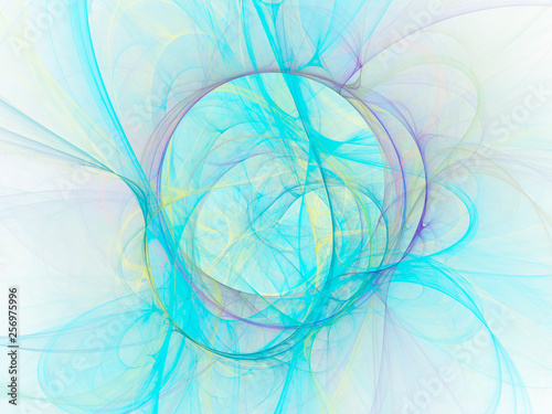 surreal futuristic digital 3d design art abstract background fractal illustration for meditation and decoration wallpaper © klickit24