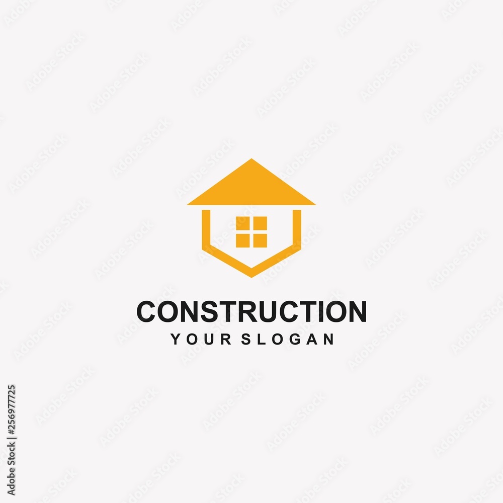 construction logo template construction logo template