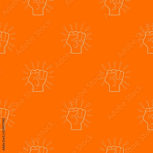 Riot pattern vector orange for any web design best