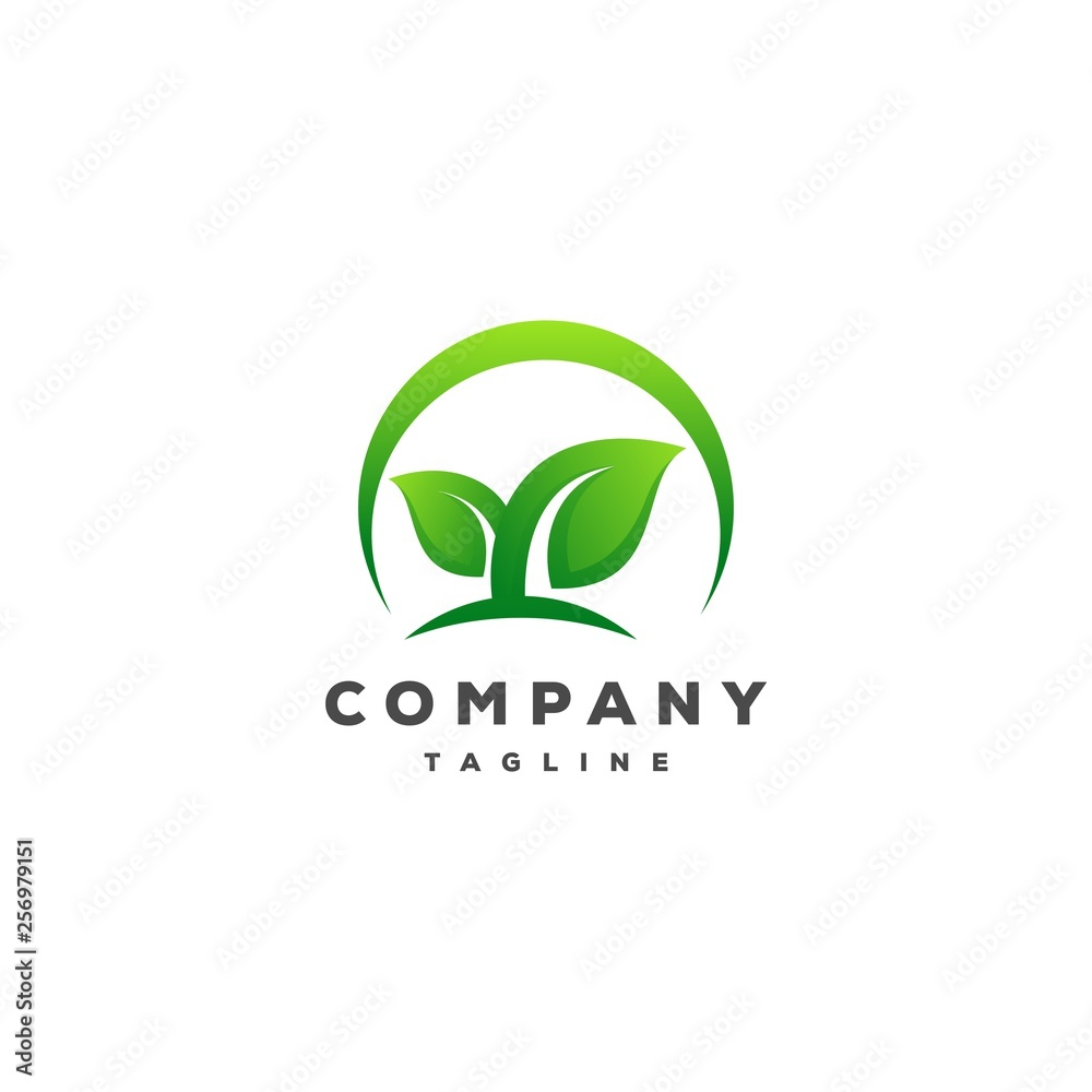 leaf logo vector leaf logo vector
