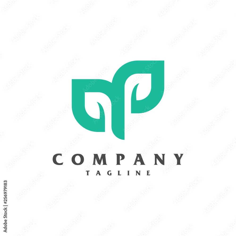 leaf logo vector leaf logo vector