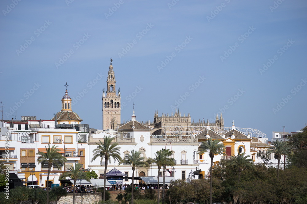 Cathedral and Giralda of Seville, Spain