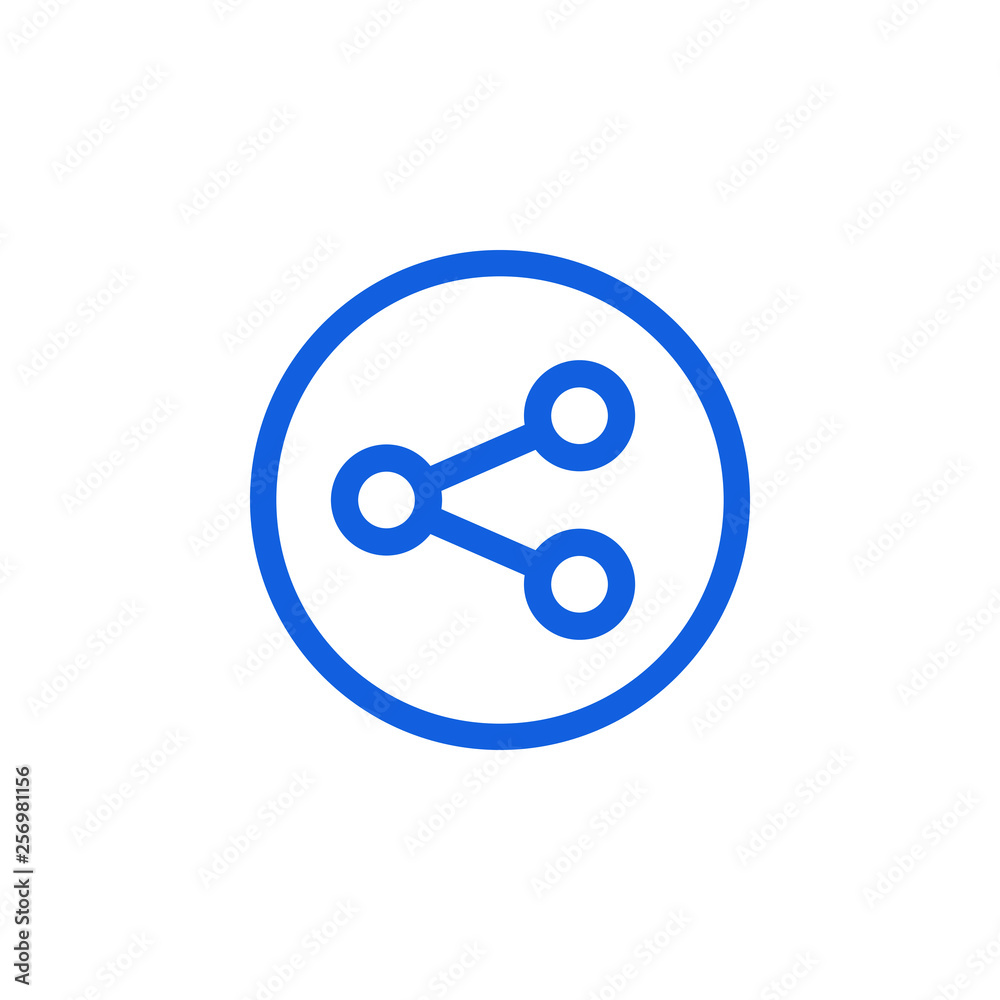 Share On Social Media Icons design symbols for technology business all company Share On Social Media Icons design symbols for technology business all company