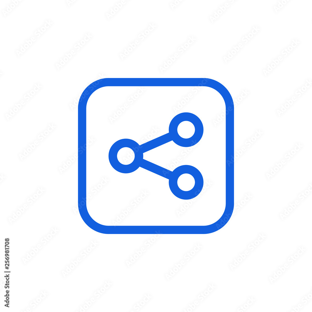 Share On Social Media Icons design symbols for technology business all company Share On Social Media Icons design symbols for technology business all company