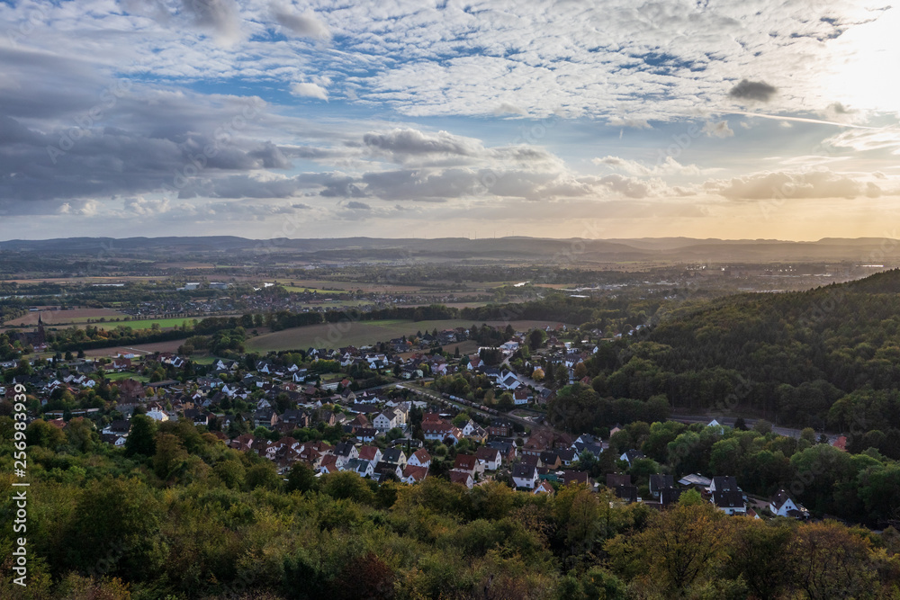 Obraz premium Landscape of Low Saxony in Germany .