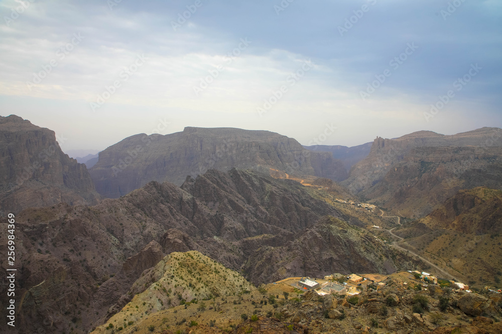 Jebel Akhdar, grüner Berg, Oman