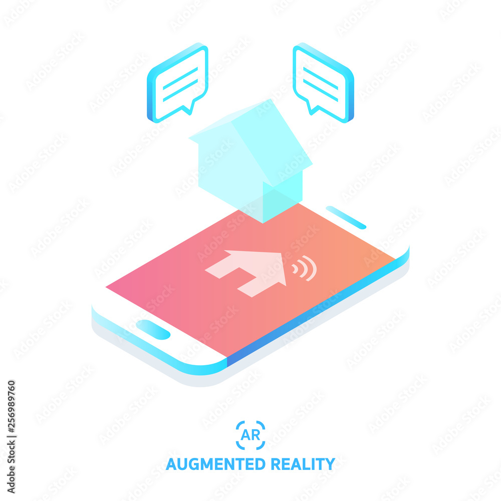 Augmented reality isometric I Augmented reality isometric I