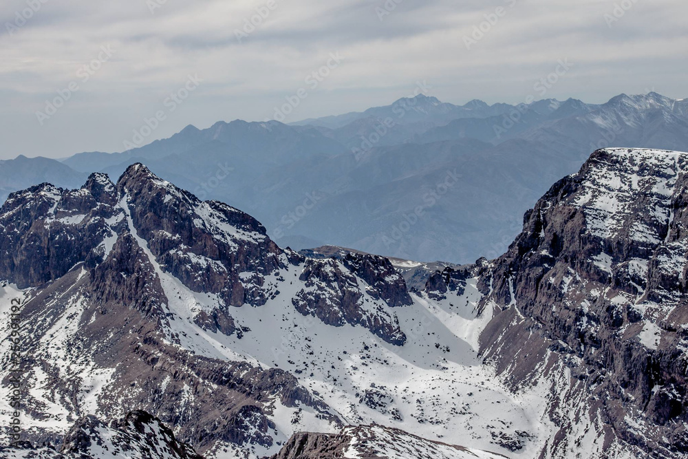 Obraz premium The highnest point in north africa