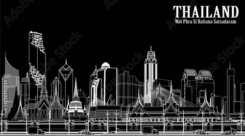 Vector City, Bangkok, Thailand