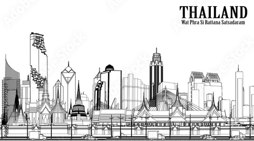 Vector City, Bangkok, Thailand