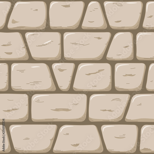 seemless hand drawn cartoon wall