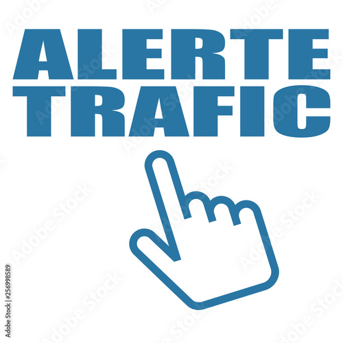 Logo alerte trafic.