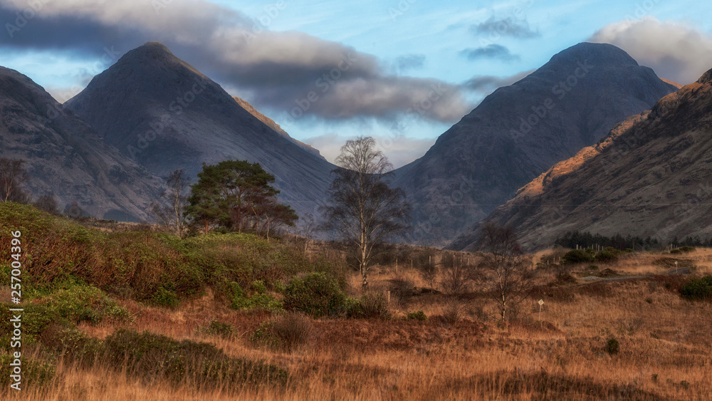 landscape in the mountains