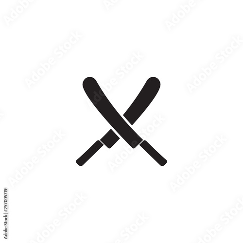 Kebab-Doner Knife Vector