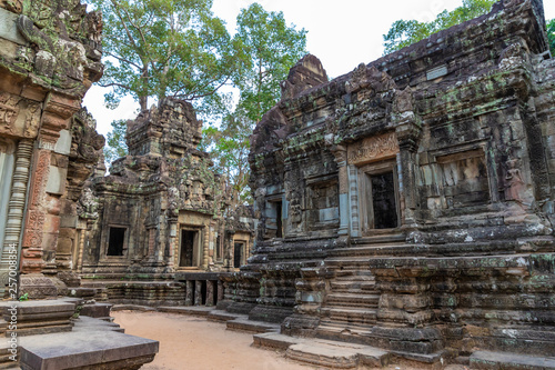 Chau Say Tevoda, one of a pair of Hindu temples built during the reign of Suryavarman II at Angkor, Cambodia