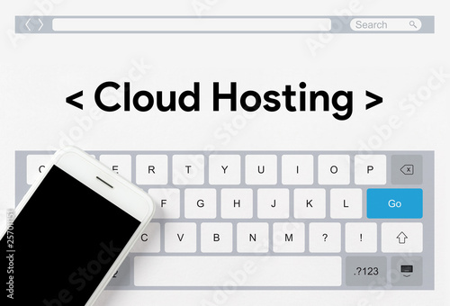 CLOUD HOSTING CONCEPT